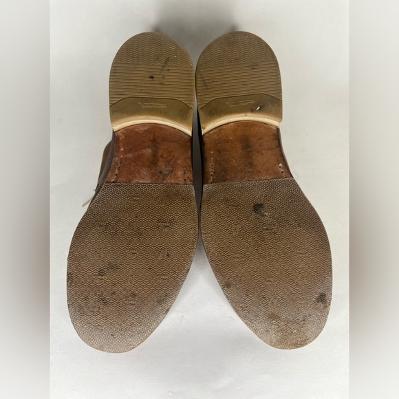 David Mayer Naman Oxfords Lace Up Dress Shoes Men Size 42 US 9 Brown Leather - Picture 15 of 16